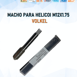 Machos - P/Helicoi M12X1.75 - Volkel