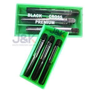 Juego De Machos 1"X12-Black Cross