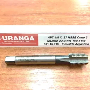 Macho Npt 1/8"X27 Uranga