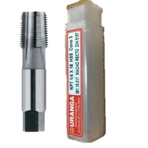 Macho Npt 1/4"X18 -Uranga